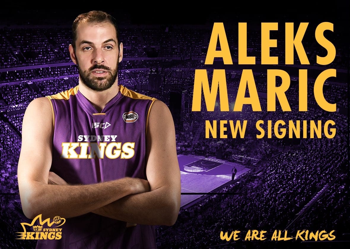 Aleks Maric ficha por los Sidney Kings