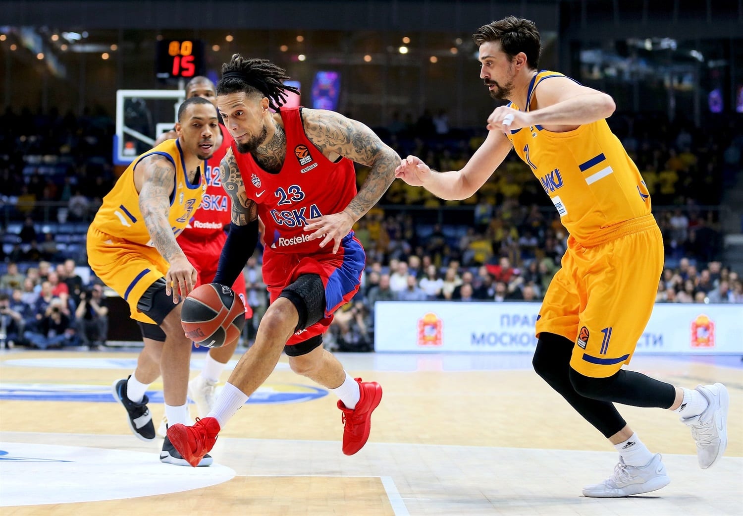 El CSKA gana al Khimki y se asegura la segunda plaza (72-80)