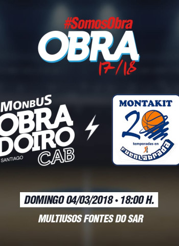 Las entradas para el Monbus Obradoiro – Montakit Fuenlabrada, a la venta en oficinas y página web