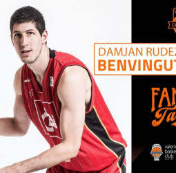 Valencia Basket llega a un acuerdo con el ala-pívot croata Damjan Rudez
