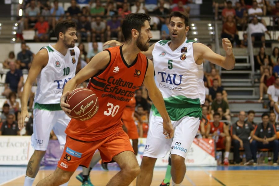 Valencia Basket inicia su pretemporada ganando en Castellón (65-83)