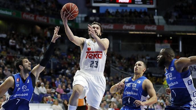 Sergio Llull, MVP Movistar+ de Febrero