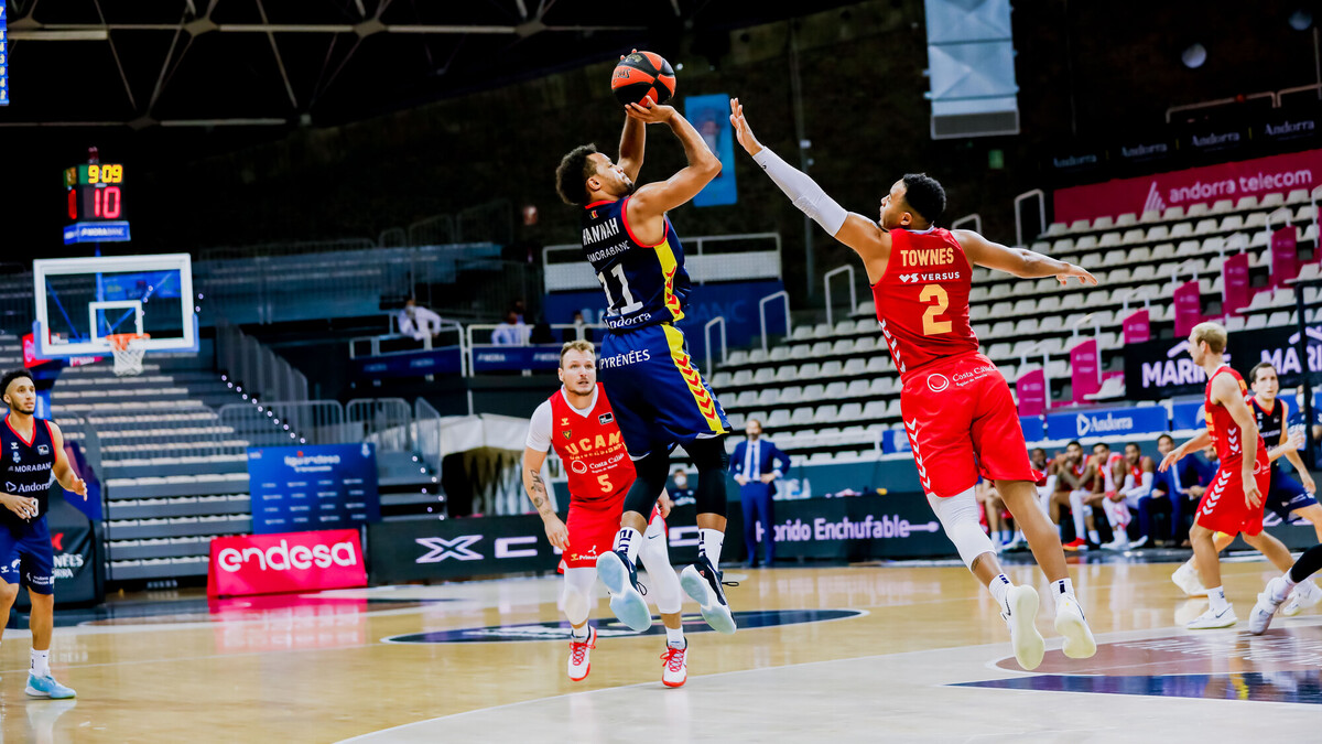 Morabanc Andorra supera con solvencia al UCAM Murcia (84-66)