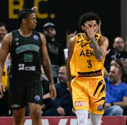 AEK aplasta a Nanterre y asegura su boleto al Final Four de la BCL en casa, 104-69