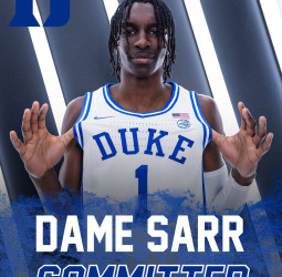 Se confirma que Dame Sarr jugará en la Universidad de Duke