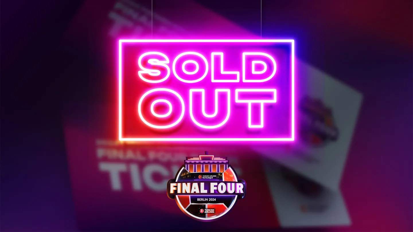 Las entradas generales para el Final Four de la EuroLeague 2024 en Berlín están agotadas