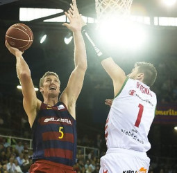 Emocionante partido en el Palau, trabajo coral y victoria azulgrana (98-92)