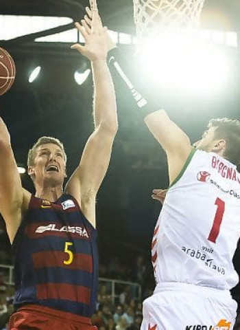Emocionante partido en el Palau, trabajo coral y victoria azulgrana (98-92)