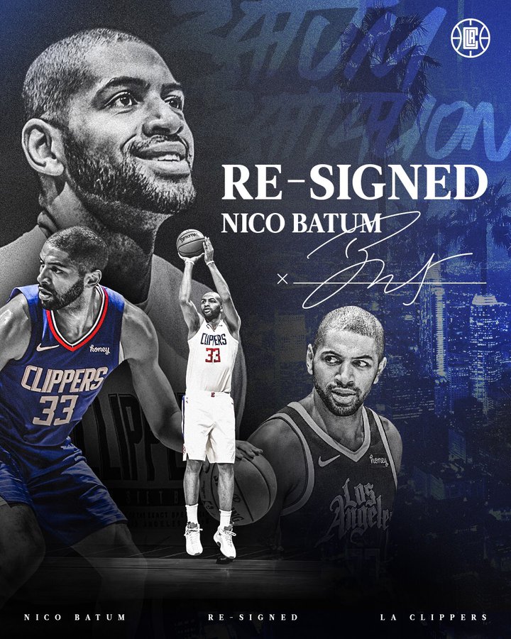 Los Angeles Clippers anuncian la renovación de Nicolas Batum
