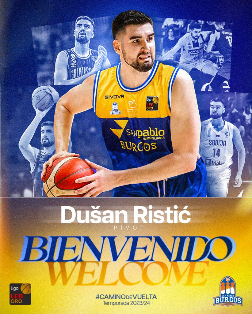 Dusan Ristic llega al San Pablo Burgo cedido por Lenovo Tenerife