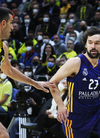 Derrota del Real Madrid en la cancha del Fenerbahce (66-51)