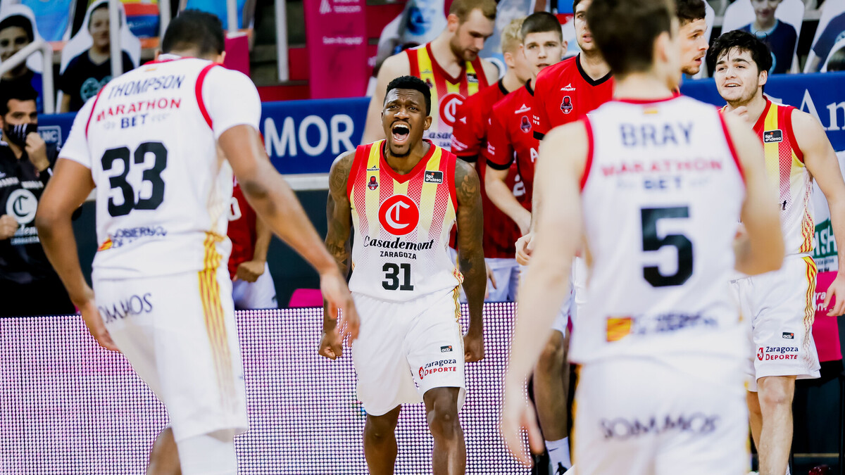 Casademont Zaragoza rompe su racha de derrotas en Andorra (83-98)