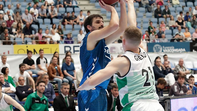 Ha vencido la lucha por la esclerosis múltiple en el Donostia Arena (92-87)