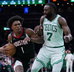 Brooks y Amen Thompson hacen enmudecer el TD Garden, 114-112