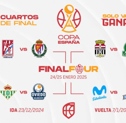 Exigencia máxima en el camino al título de la Copa España