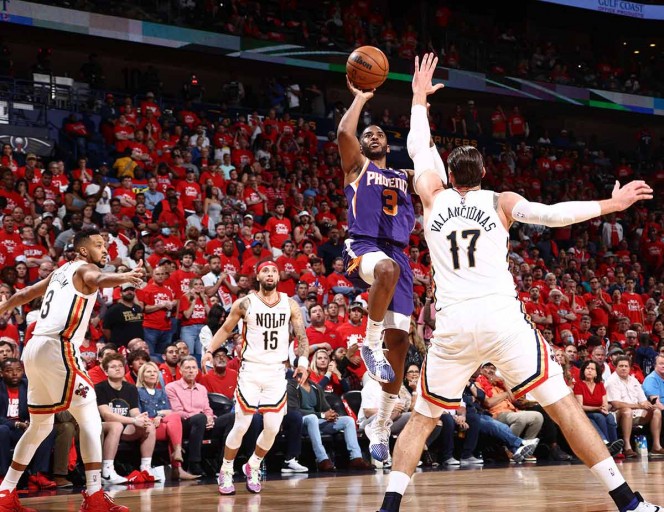 [4-2] Un Chris Paul perfecto clasifica a los Suns (115-109)