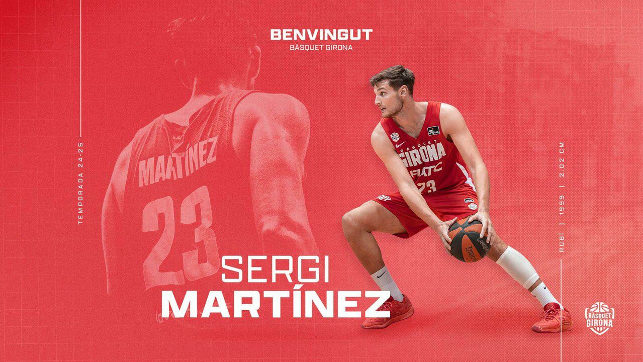Sergi Martínez, tercer fichaje del Bàsquet Girona