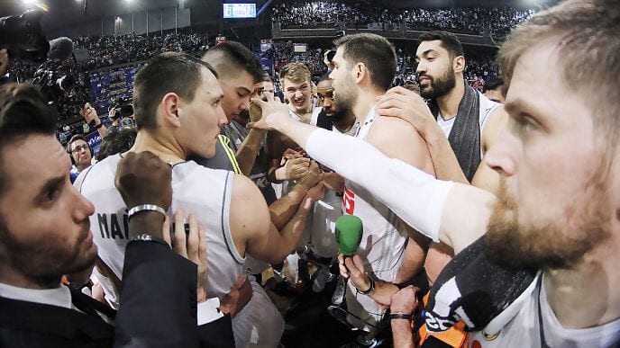 Declaraciones de los jugadores del Real Madrid - Laboral Kutxa