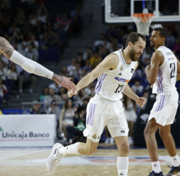 Causeur y un soprendente Ndiaye le dan la victoria al Real Madrid ante el Surne Bilbao Basket (86-65)