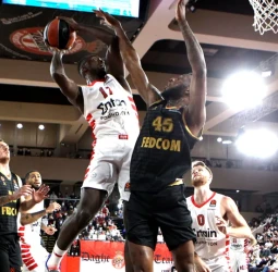 [2-1] Olympiacos se impone en Mónaco y recupera el factor cancha (83-87)