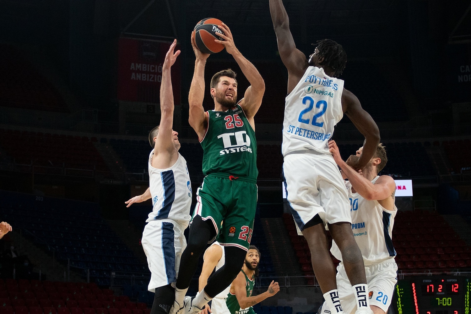 TD Systems Baskonia cae ante el Zenit (70-77)