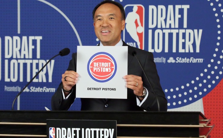 Los Pistons eligirán primeros en el próximo Draft NBA