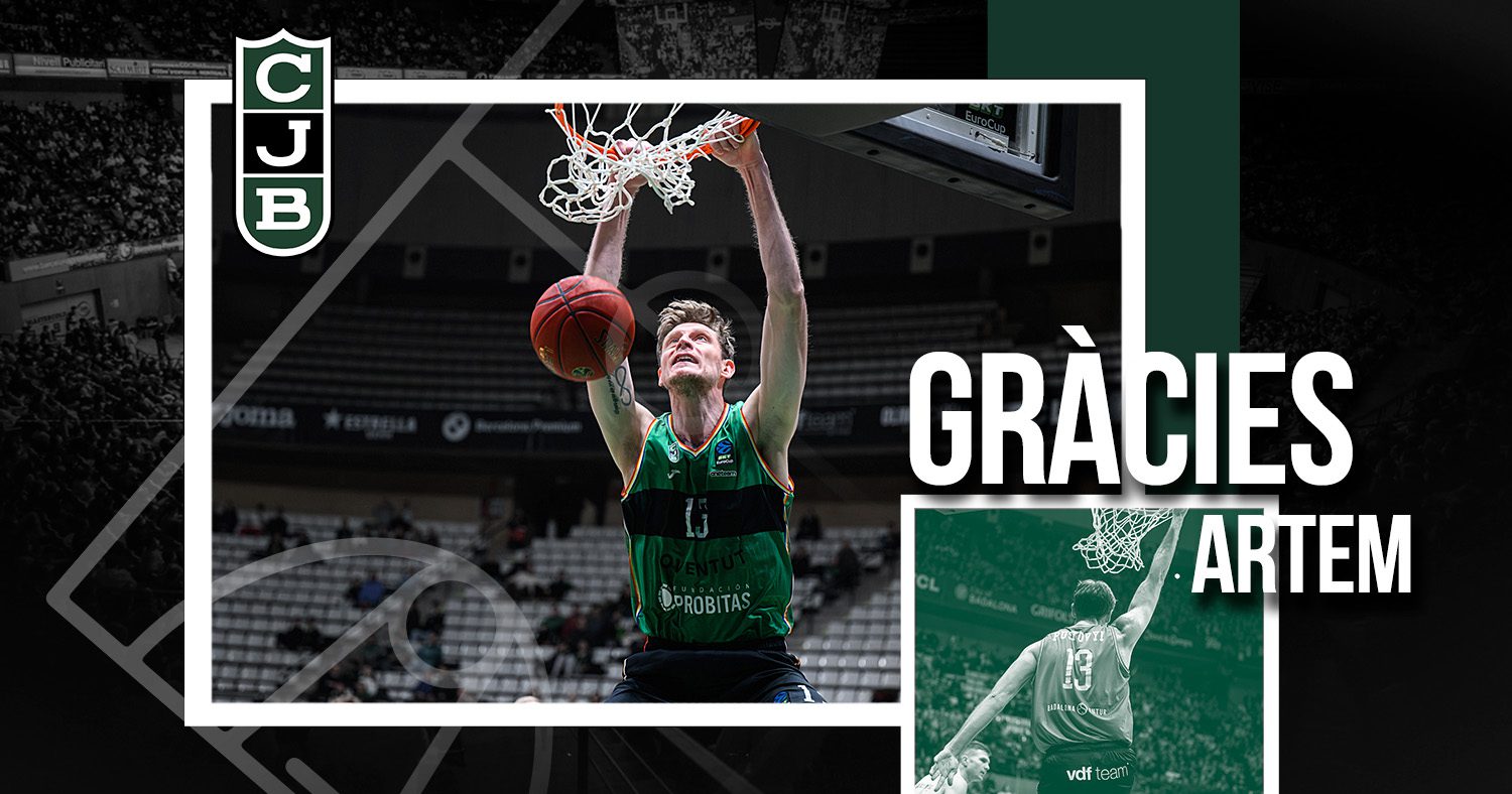 Artem Pustovyi no seguirá en el Club Joventut Badalona
