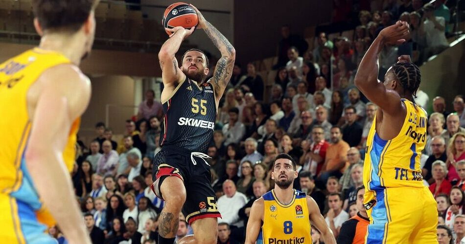 El AS Mónaco domina de forma absoluta al Maccabi, 107-79