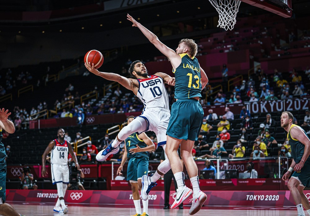 Los Estados Unidos saca de la pista a Australia (97-78)
