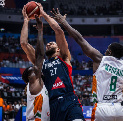 Francia se despide venciendo a Costa de Marfil (87-77)