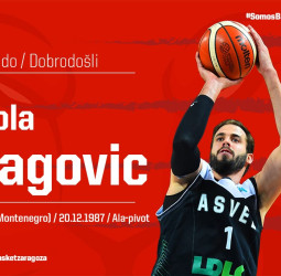 Tecnyconta Zaragoza incorpora al ala-pívot Nikola Dragovic