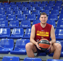 José María Santiago amb Joel Parra: "El bàsquet és el meu hobby, no el meu treball"