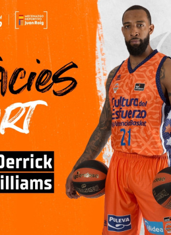 Derrick Williams finaliza su contrato con Valencia Basket