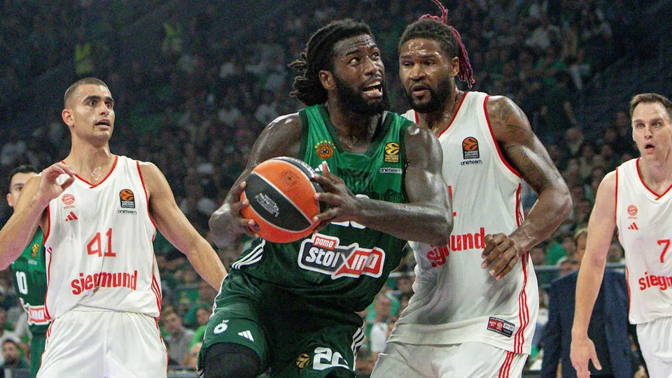 Panathinaikos impone su ley en el nuevo OAKA ante el Bayern, 94-79