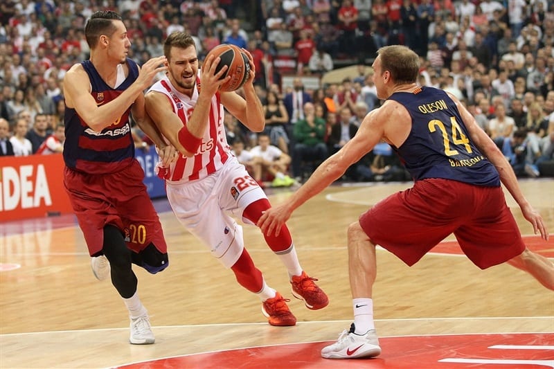 El Barcelona Lassa cae ante el Estrella Roja (76-65)