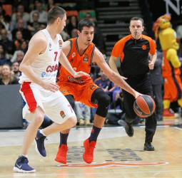 Un buen Valencia Basket tumba a un CSKA que pagó la falta de interiores (103-99)