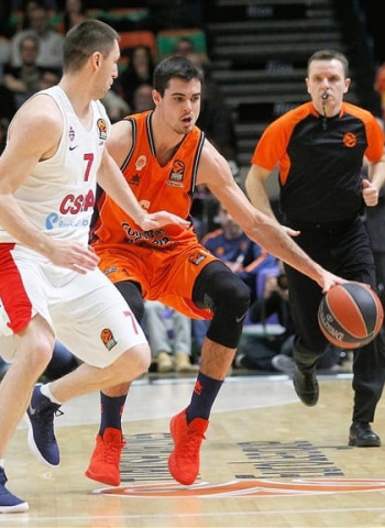 Un buen Valencia Basket tumba a un CSKA que pagó la falta de interiores (103-99)