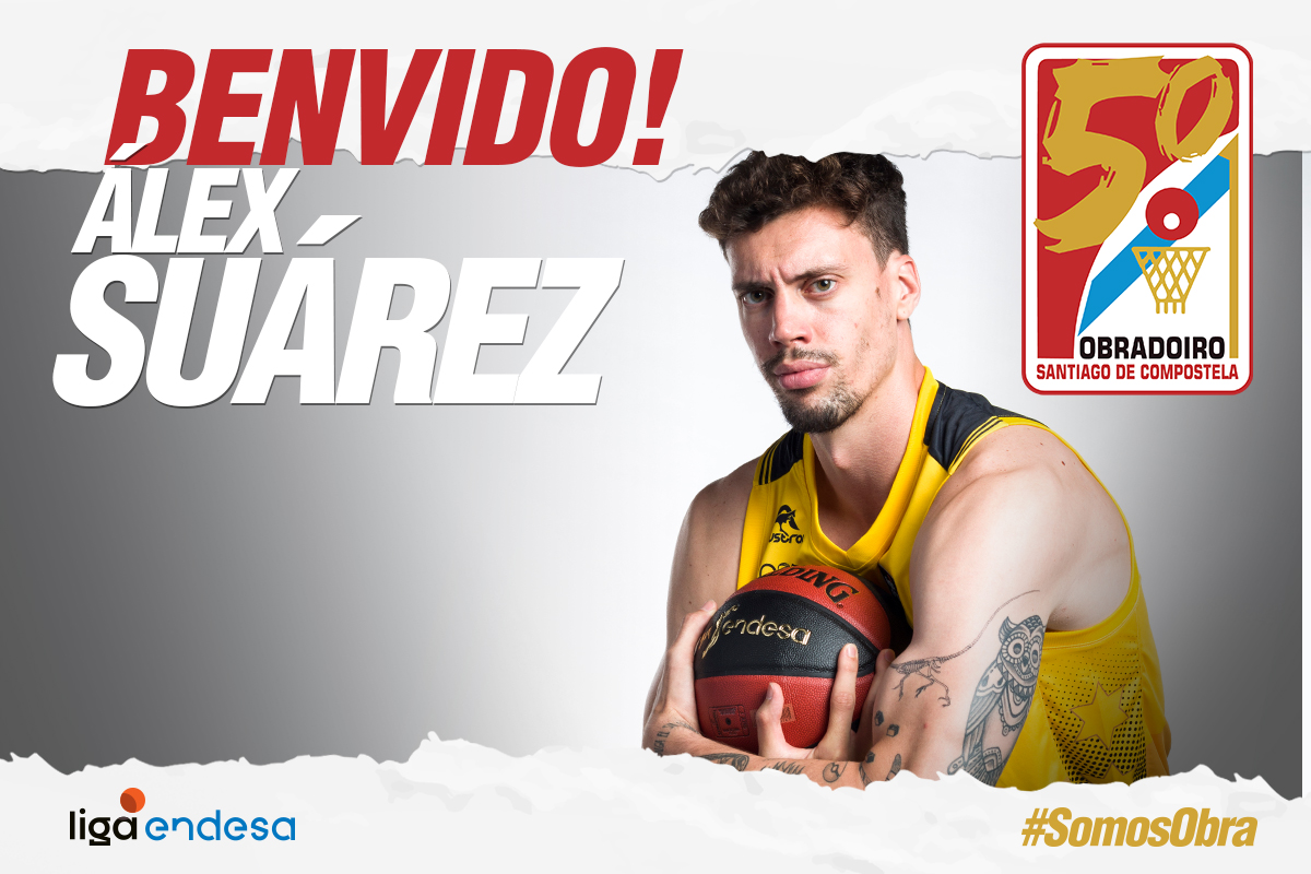 El Monbus Obradoiro ficha a Álex Suárez por una temporada