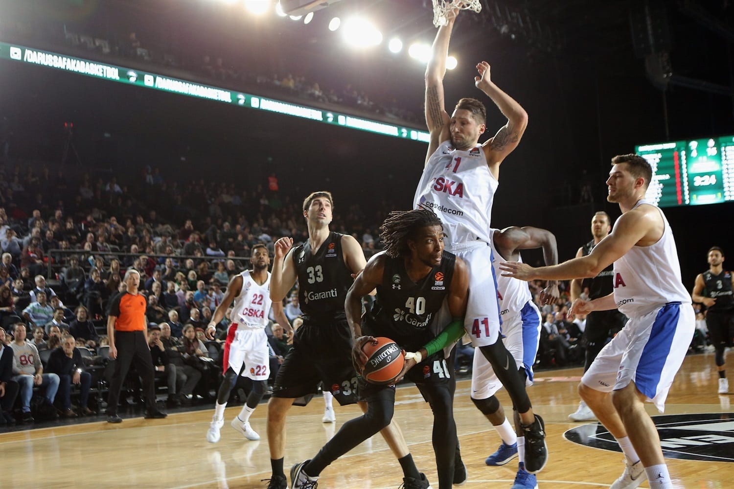 CSKA Moscú, sin problemas ante el Darussafaka (65-80)