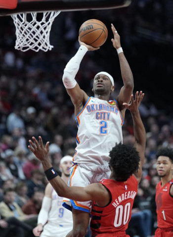 Los Blazers no pueden con los Thunder, 118-108