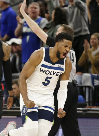Edwards y Russell se conjuran para vencer a los Clippers (104-109)