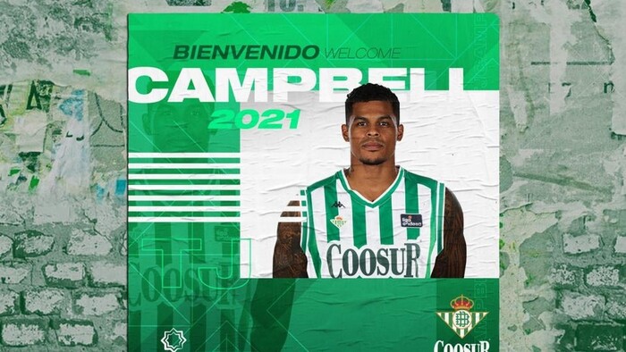 El Coosur Betis cierra el fichaje del base TJ Campbell por una temporada