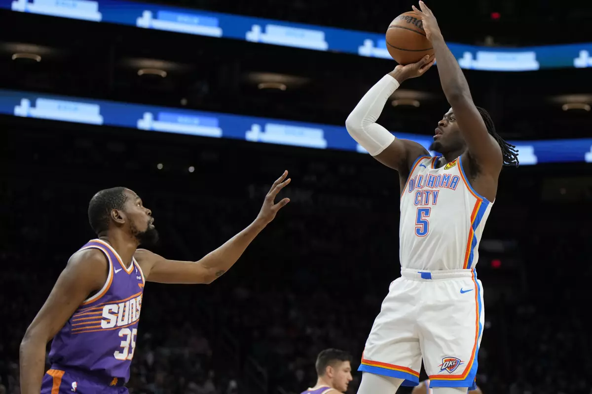 Los Thunder ganan a los Suns y se colocan en lo más alto del Oeste