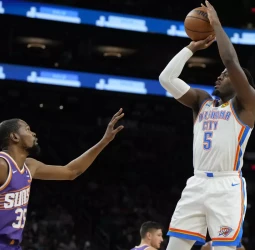 Los Thunder ganan a los Suns y se colocan en lo más alto del Oeste