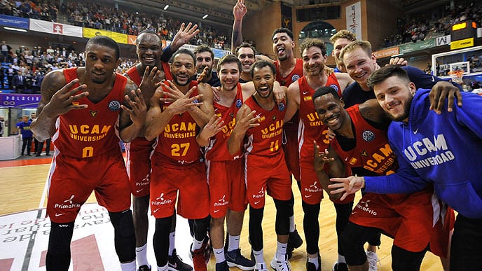 El UCAM Murcia se clasifica a la final four de la BCL (81-72)