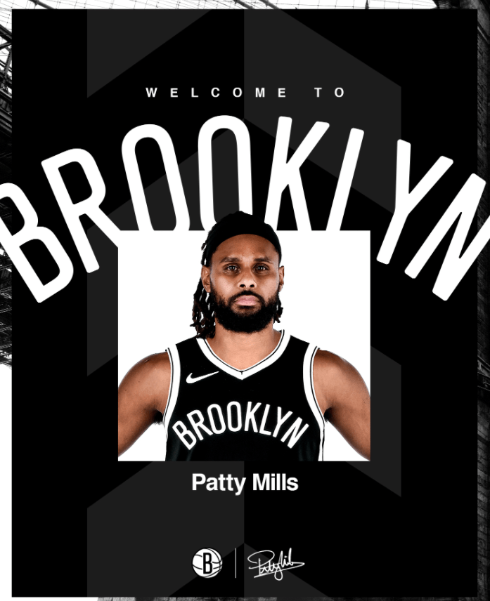 Los Brooklyn Nets anuncian el fichaje de Patty Mills