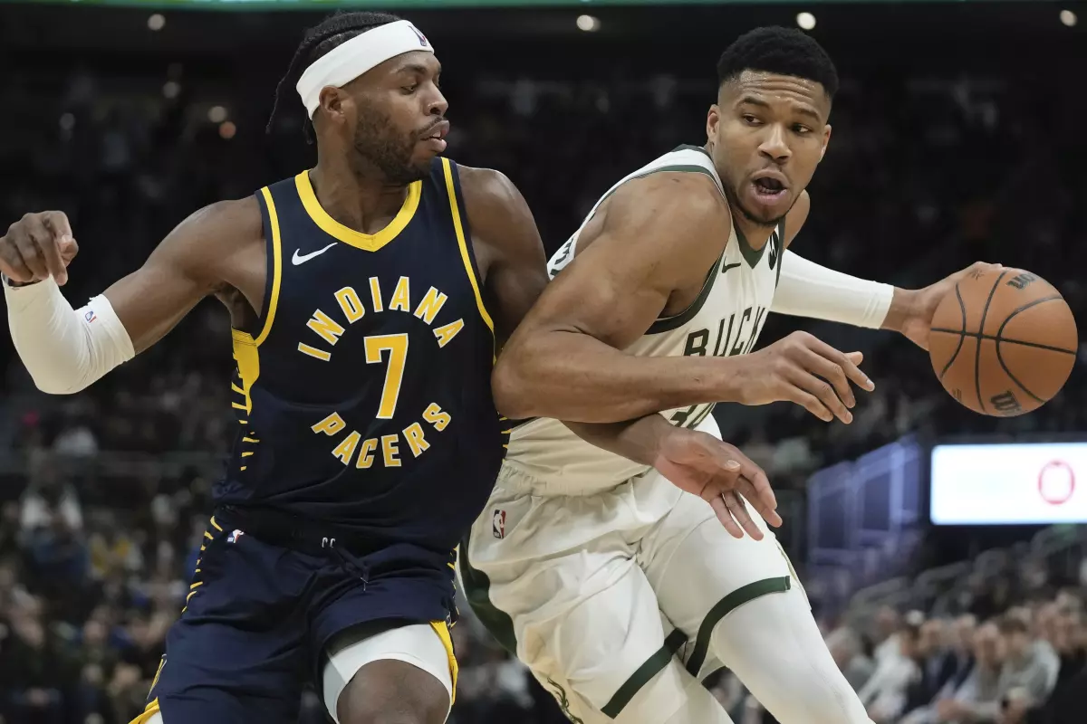 Un Antetokounmpo de récord con 64 puntos, dinamita a los Pacers