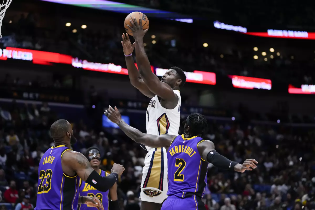 Zion e Ingram se encargan de los Lakers