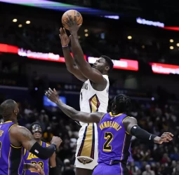 Zion e Ingram se encargan de los Lakers