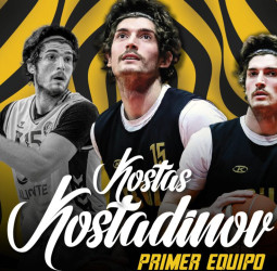 Kostas Kostadinov se hace un hueco en La Laguna Tenerife